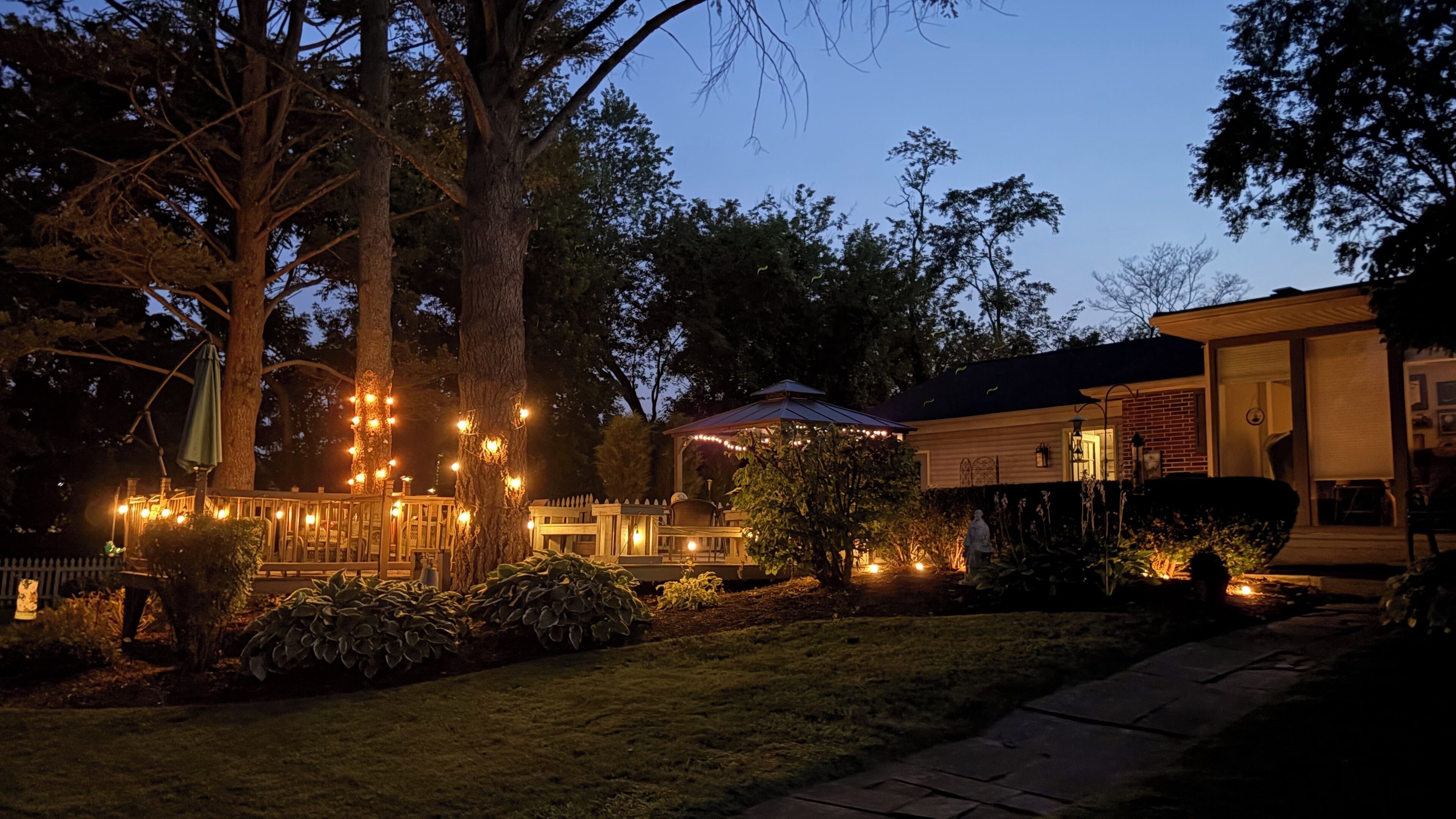 Enceinte de l’hébergement