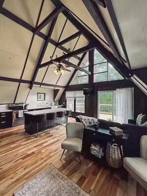 Interior - A-Frame Pool House Hot Tub / POOL/ Sleeps 6 (West Salem)