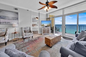 Condo, Multiple Beds (Jade East 1630) | Living area - Jade East 1630 (Destin)