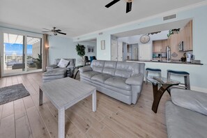 Condo, Multiple Beds (The Terrace at Pelican Beach Unit 160) | Living area - The Terrace at Pelican Beach Unit 1601 (Destin)