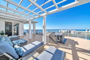 Condo, Multiple Beds (The Terrace at Pelican Beach Unit 160) | Outdoor dining - The Terrace at Pelican Beach Unit 1601 (Destin)