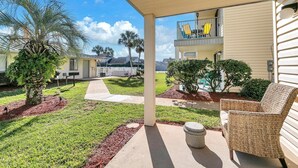 Condo, 1 King Bed with Sofa bed (Sandprints II B-1) | Terrace/patio - Sandprints II B-1 (Miramar Beach)