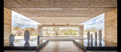 Alberca al aire libre