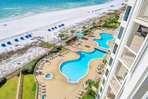 Appart'hôtel, plusieurs lits (Silver Beach Towers #1003E) | Piscine