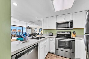 Condo, Multiple Beds (One Seagrove Place 702) | Private kitchen - One Seagrove Place 702 (Santa Rosa Beach)