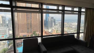 Utsikt fra overnattingsstedet