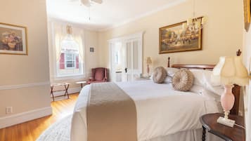 Quarto casal, vista para o jardim | Individualmente decorados, individualmente mobiliados, cortinas blackout