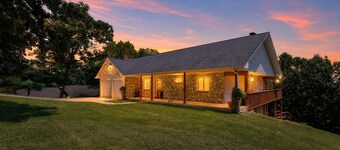 Indian Point Waterfront Home w/ Wraparound Deck