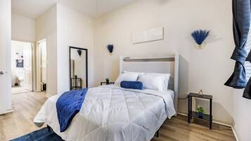 1 bedroom, WiFi, bed sheets, wheelchair access