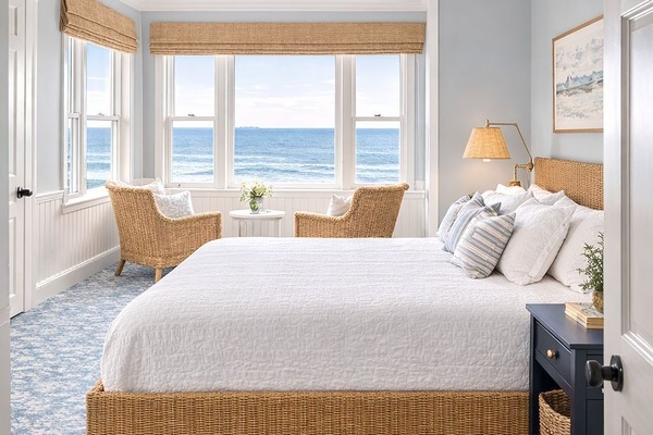 Deluxe Double Room, 1 Queen Bed, Ocean View, Oceanfront | Individually decorated, individually furnished, free WiFi