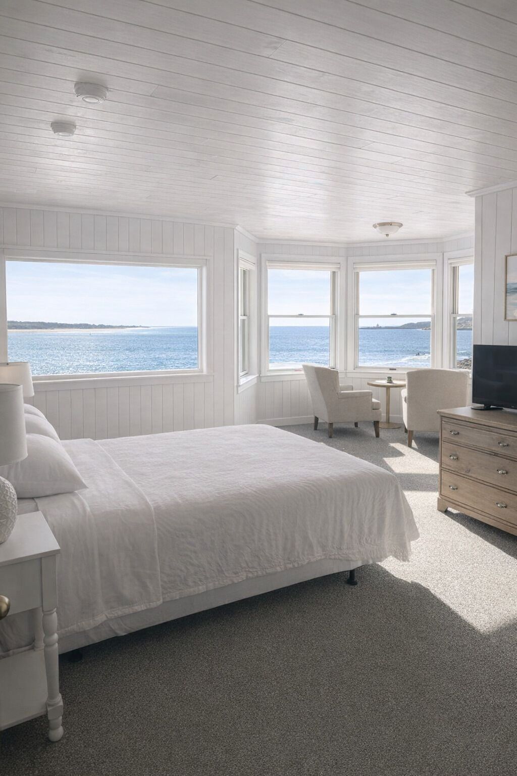 Chambre Double Deluxe, vue océan | Wi-Fi gratuit