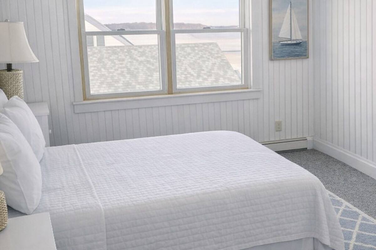 Chambre supérieure double, vue partielle sur l'océan | Accès au Wi-Fi (inclus)