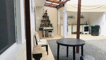 Basic Suite, Courtyard Area | Terrace/patio