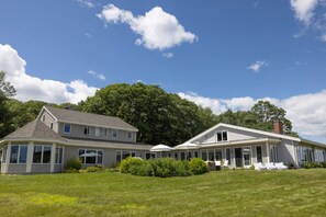Exterior - New listing! Huge waterfront estate with Dock & Float! (Boothbay)