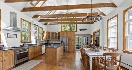 New! Perfect for families and larger groups seeking comfort and gathering space!