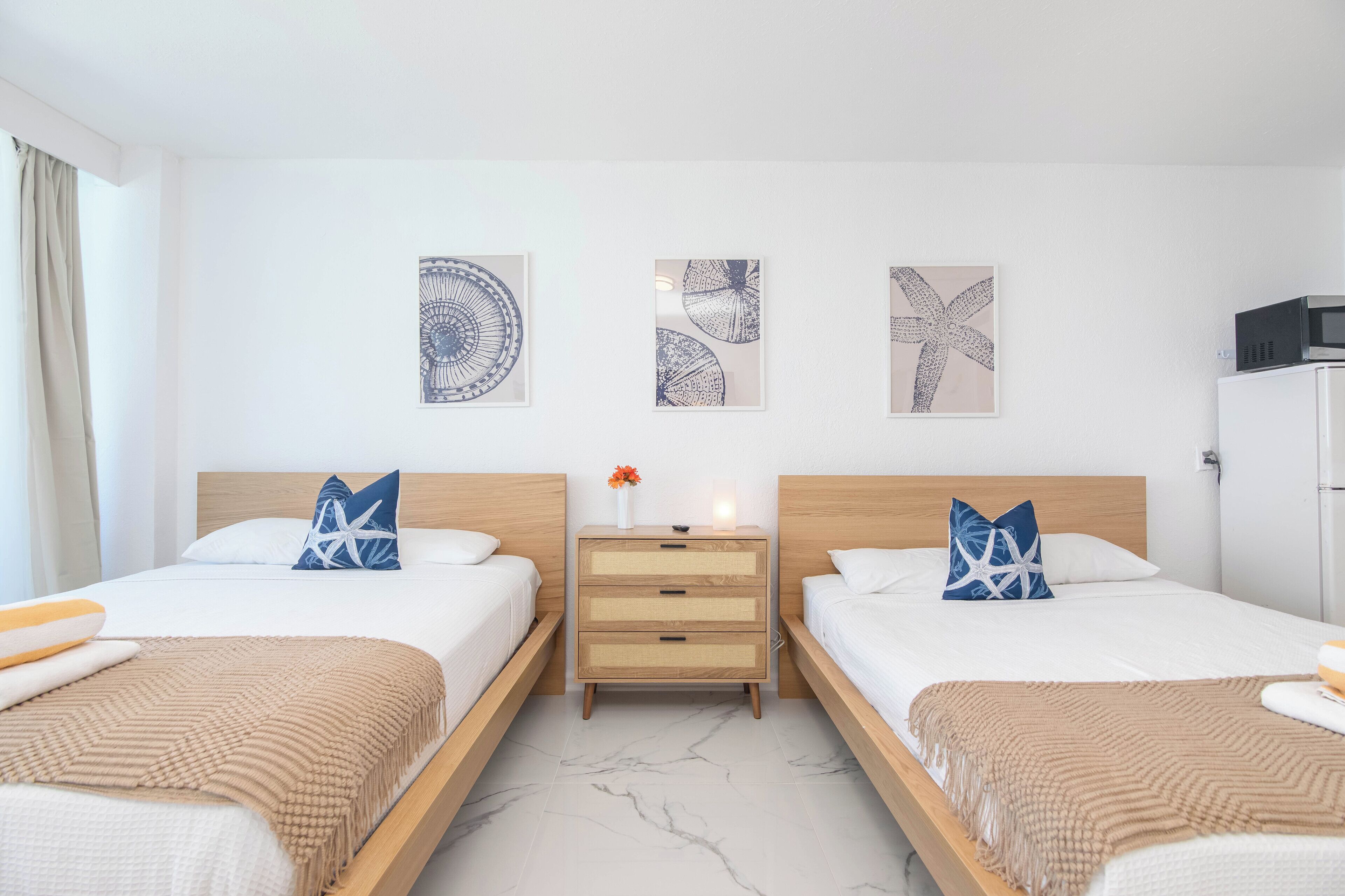 Comfort-studiolejlighed - balkon - havudsigt | Arbejdsområde til bærbare computere, gratis Wi-Fi