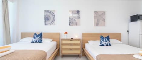 Studio Comfort - balkong - havsutsikt | Arbetsyta för laptop och gratis wi-fi