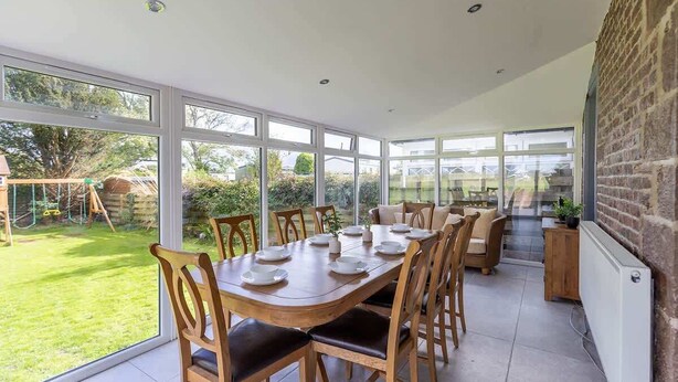Dining - Spacious 5-Bed Home with Views, Garden & Playroom (Silloth)