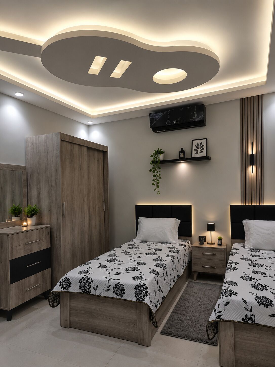 3 bedrooms, WiFi (free)