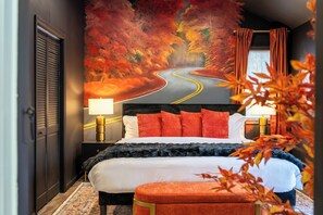 5 habitaciones, tabla de planchar con plancha, wifi y ropa de cama 