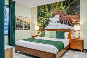 5 soverom, strykejern/-brett, wi-fi og sengetøy