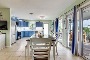 Fridge, microwave, stovetop, dishwasher - Canal-Front Gem w/ Peekaboo Views in Cudjoe Key! (Cudjoe Key)