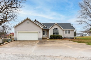 Exterior - Group Friendly! Waterfront Grand Lake Home w/ Dock (Grove)