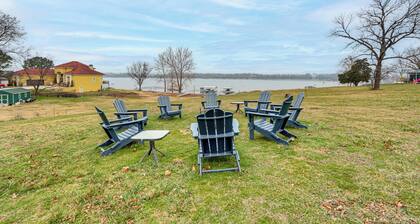 Group Friendly! Waterfront Grand Lake Home w/ Dock
