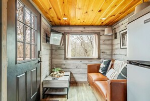 TV - Willie Tiny House - Fire Pit & Hot Tub (Fredericksburg)