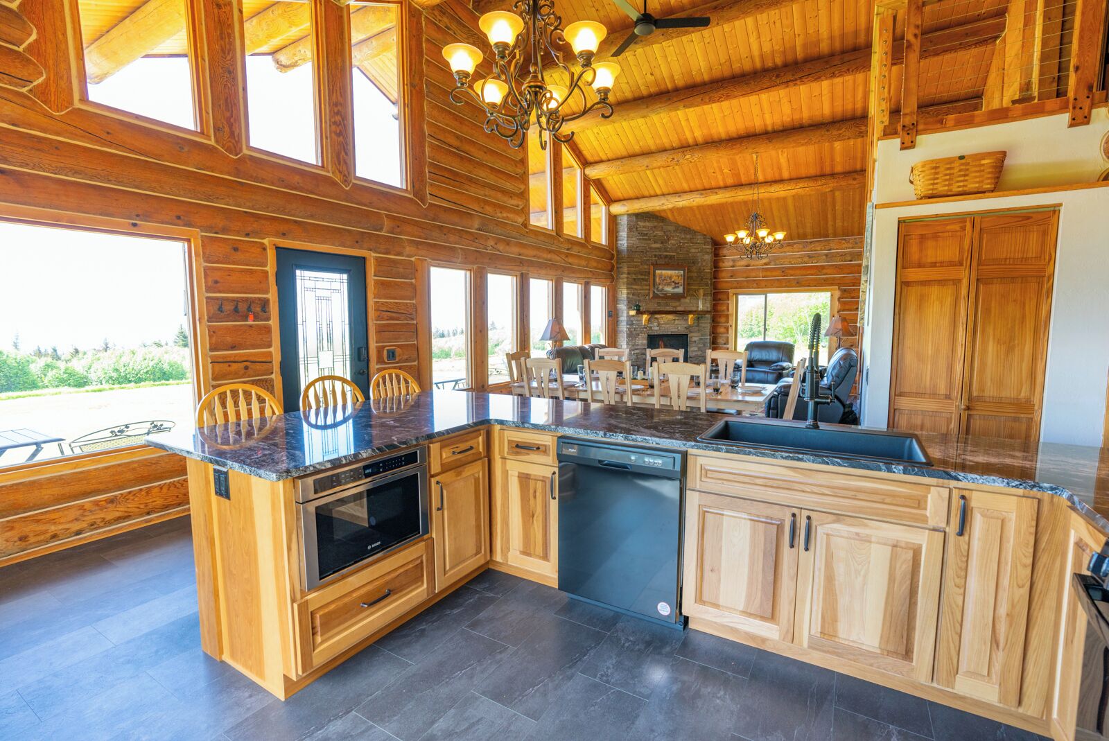 Nhà Deluxe, quang cảnh vịnh | Khu ăn uống