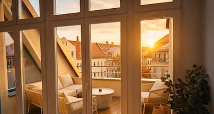 120 m² Luxus-Penthouse - Sky View Terasse - 2 Schlafzimmer - Neu und Design