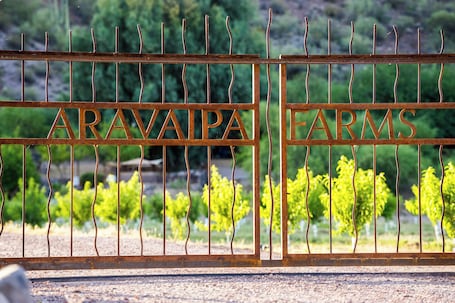 Property grounds. Blue Door Casita on Orchard Near Canyon Wilderness