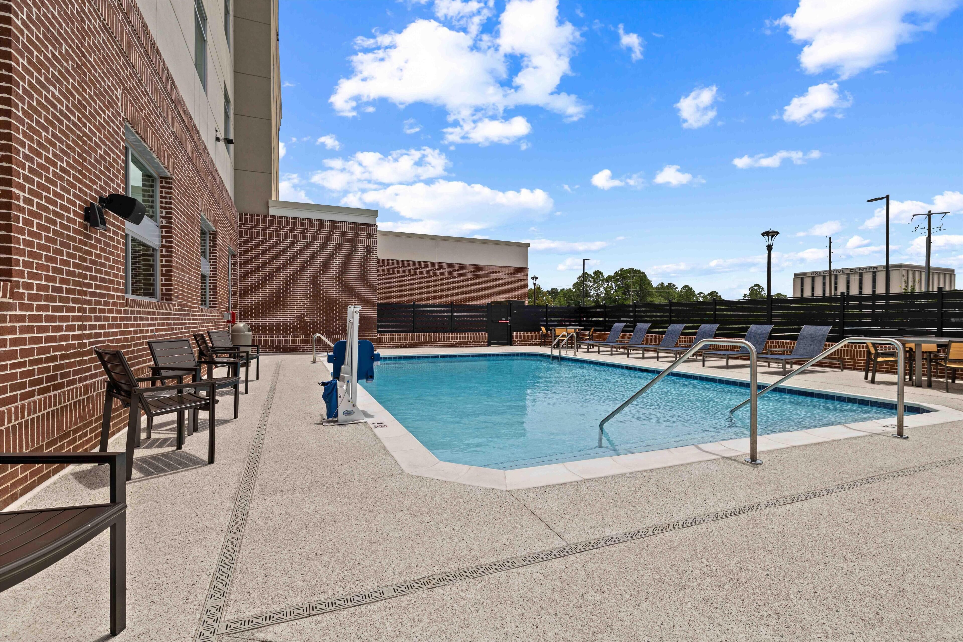 Seasonal outdoor pool
