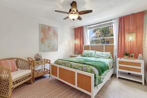 2 chambres, fer et planche à repasser, Wi-Fi, literie fournie