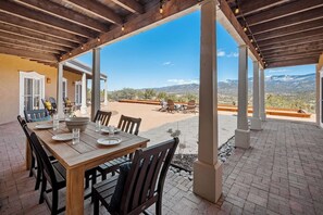 Opções para refeição ao ar livre