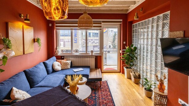 TV, stereo - Cozy Central Apartment (Prishtina)