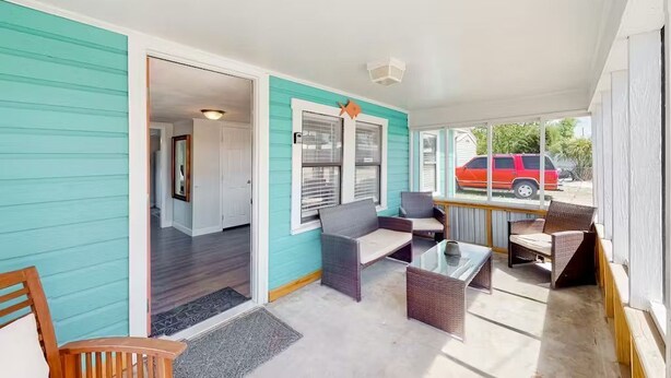 Terrace/patio - The Love Stone Cottage |  Close to PSJ (Port St. Joe)