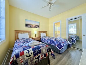 2 bedrooms, WiFi, bed sheets - 2BR | Sleeps 6 | Near Broadway | Pool | 4679 (Myrtle Beach)