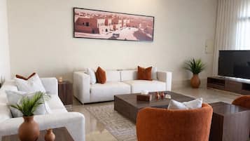 Villa - privat pool | Vardagsrum