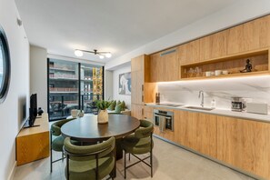 Private kitchen - Crosby Miami WTC 1BR/1BA New Modern #3004 (Miami)