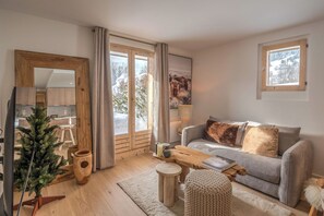Living area - Appartement Front de neige - Welkeys (Demi-Quartier)
