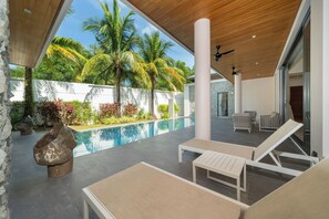 View from room - Breeze 4Br Villa Private Pool Luxury In Bangtao (Choeng Thale)