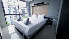 Appartement Deluxe, 1 chambre (CityGate in Magnificent Kamala Beach) | Coffre-fort, décor unique, ameublement unique