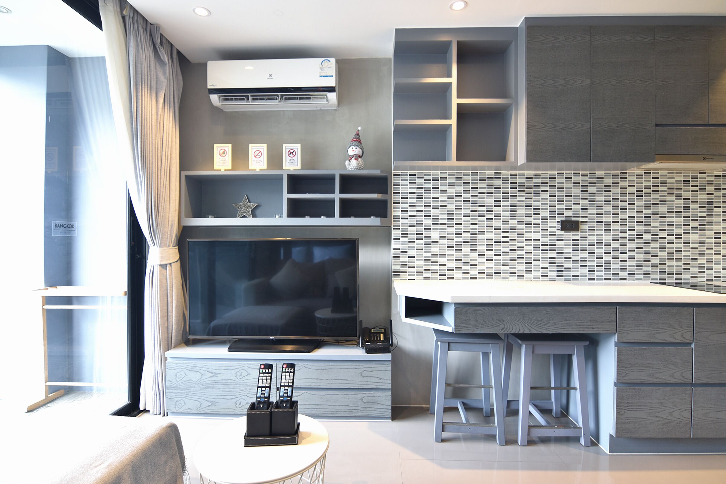 公寓, 1 间卧室 (Serenity in CityGate Kamala Resort) | 客房内保险箱、熨斗/熨衣板、免费 WiFi