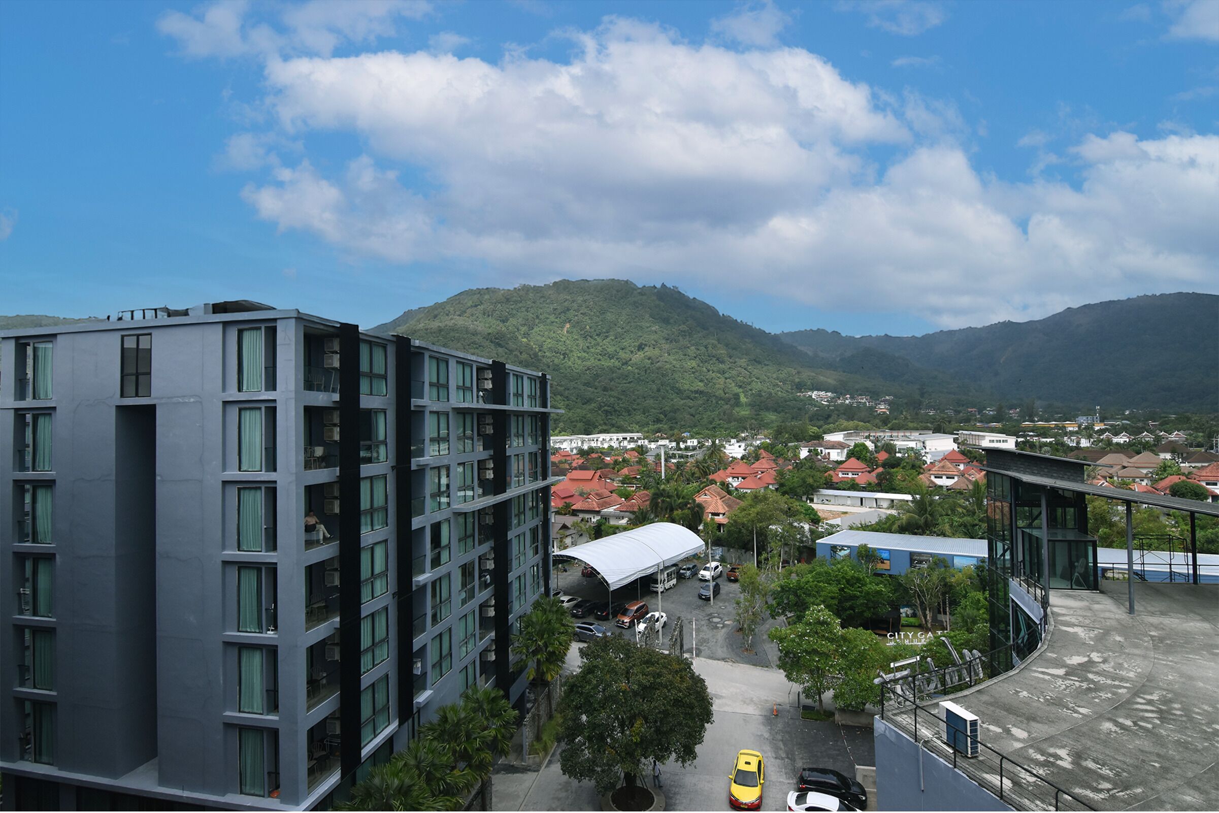 公寓, 1 间卧室 (Serenity in CityGate Kamala Resort) | 阳台景观