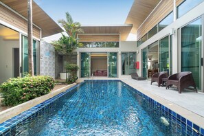 尊尚別墅, 4 間臥室 (Mahogany 4BR Pool Villa in BangTao) | 私人泳池