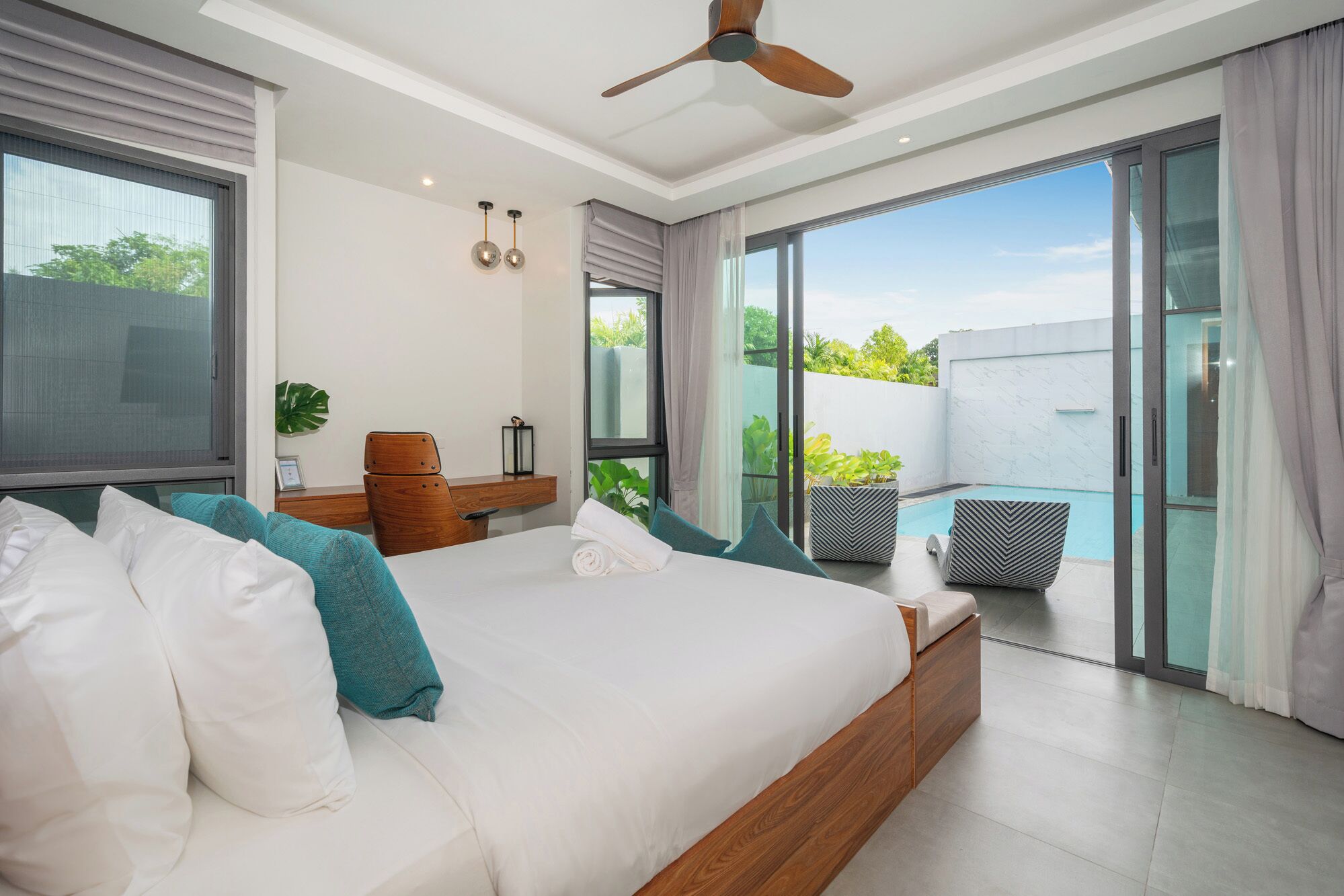 Villa, 3 Bedrooms (Nicky Elegant 3BR Pool Villa BangTao) | In-room safe, iron/ironing board, free WiFi, bed sheets