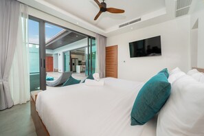 Villa, 3 Bedrooms (Nicky Elegant 3BR Pool Villa BangTao) | In-room safe, iron/ironing board, free WiFi, bed sheets - Nicky Elegant 3Br Pool Villa Bangtao (Choeng Thale)