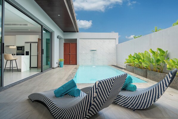 Huvila, 3 makuuhuonetta (Nicky 3BR Private Pool Villa BangTao) | Yksityinen uima-allas