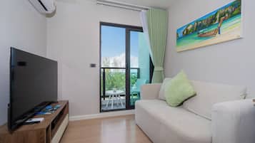 Apartment, 1 Bedroom (Space Cherngtalay in Elegant BangTao) | In-room safe, iron/ironing board, free WiFi